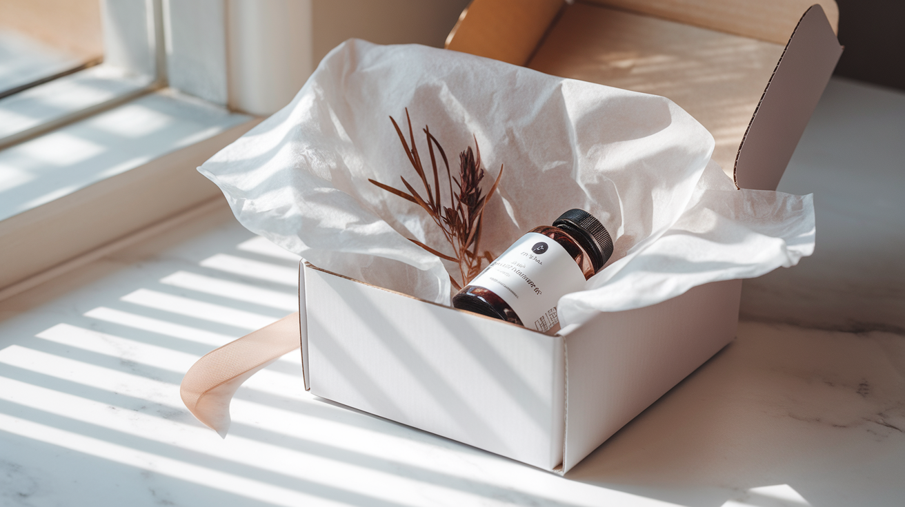 Diszkrét csomagolás és kiszállítás